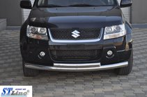 Suzuki Grand Vitara 2005-2017 Przedni podwójny pałąk 60/42mm stal nierdzewna zdjęcia 5
