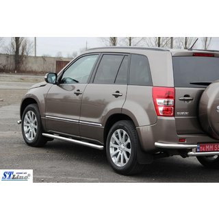 Rury Boczne BB001 (2 szt., stal nierdzewna) Suzuki Grand Vitara 2005-2017 zdjęcia 2