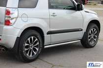 Suzuki Grand Vitara 2005-2017 Rury Boczne BB001 (2 szt., stal nierdzewna) zdjęcia 6