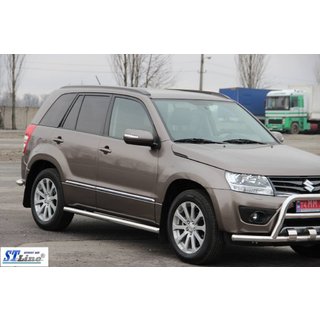 Rury Boczne BB001 (2 szt., stal nierdzewna) Suzuki Grand Vitara 2005-2017 zdjęcia 3