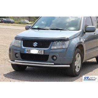Przedni podwójny pałąk 60/42mm stal nierdzewna Suzuki Grand Vitara 2005-2017 zdjęcia 2