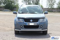 Suzuki Grand Vitara 2005-2017 Przedni podwójny pałąk 60/42mm stal nierdzewna zdjęcia 10