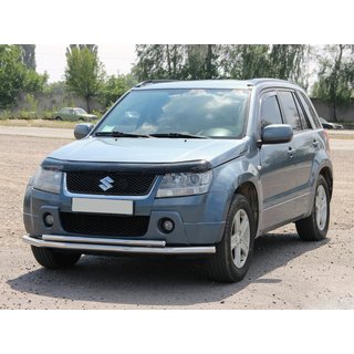 Przedni podwójny pałąk 60/42mm stal nierdzewna Suzuki Grand Vitara 2005-2017 zdjęcia 1