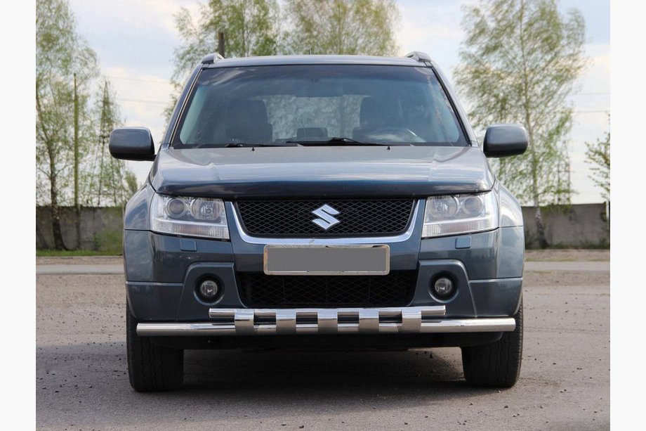 Suzuki Grand Vitara 2005-2017 Osłona Przednia ST015 (Stal Nierdzewna) Image