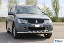 Suzuki Grand Vitara 2005-2017 Osłona Przednia ST015 (Stal Nierdzewna) zdjęcia 3