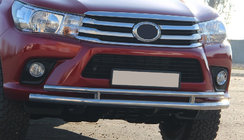 Toyota Hilux 2015- Osłona Przednia ST018 (Stal Nierdzewna) zdjęcia 7