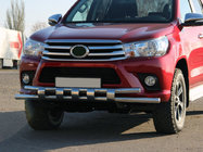 Toyota Hilux 2015- Osłona Przednia ST015 (Stal Nierdzewna) zdjęcia 1