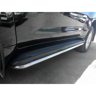 Ochrona progu bocznego BB004 (2 szt., stal nierdzewna) Toyota Land Cruiser 200 2007-2021 zdjęcia 1