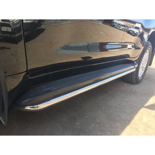 Ochrona progu bocznego BB004 (2 szt., stal nierdzewna) Toyota Land Cruiser 200 2007-2021 zdjęcia 2