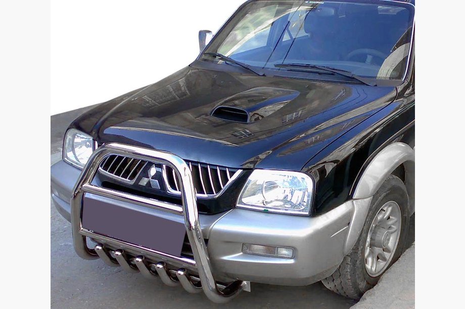 Mitsubishi L200 1996-2006 Pałąk Przedni QT007 (Stal Nierdzewna) Image