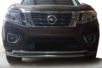 Nissan Navara/NP300 2016- Przedni Pałąk ST017 (Stal Nierdzewna) zdjęcia 1