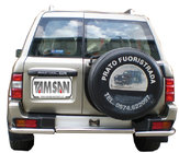 Nissan Patrol Y61 1997-2011 Pałąk Tylny AK005-1 (Stal Nierdzewna) zdjęcia 1