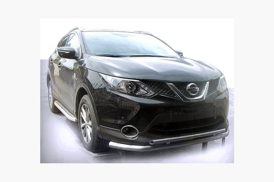 Nissan Qashqai 2014-2021 Przedni Pałąk Ochronny ST014 (Stal Nierdzewna) Image