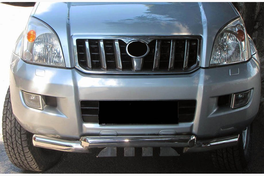 Toyota Land Cruiser Prado 120 2002-2009 Przedni Pałąk ST012 (Stal Nierdzewna) Image