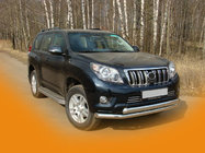 Toyota Land Cruiser Prado 150 2009-2023 Osłona Przednia ST014 (Stal Nierdzewna) zdjęcia 3