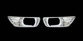 Toyota Camry 2006-2011 Chromowane nakładki na światła przeciwmgielne (2 szt., plastik) zdjęcia 1