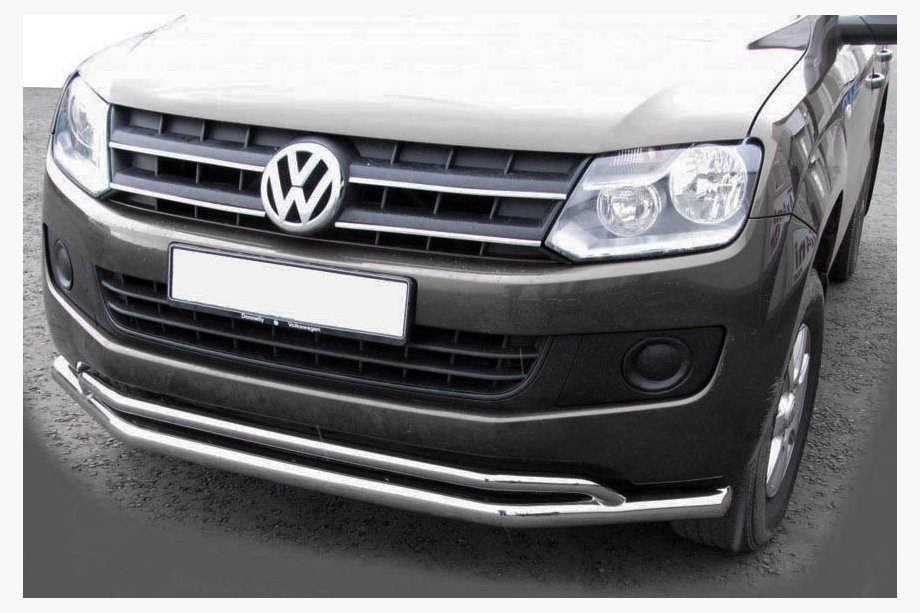 Volkswagen Amarok 2010-2022 Osłona Przednia ST017 (Stal Nierdzewna) 70 x 48 mm Image