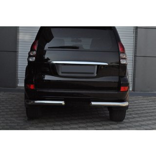 Tylne narożniki AK003 (2 szt., stal nierdzewna) Toyota Land Cruiser Prado 120 2002-2009 zdjęcia 4
