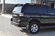 Toyota Land Cruiser Prado 120 2002-2009 Tylne narożniki AK003 (2 szt., stal nierdzewna) zdjęcia 5