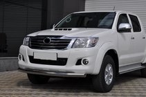Toyota Hilux 2006-2015 Osłona Przednia ST008 (Stal Nierdzewna) zdjęcia 2