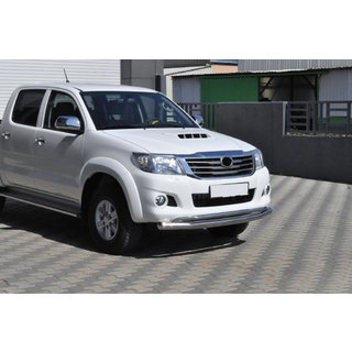 Osłona Przednia ST017 (Stal Nierdzewna) Toyota Hilux 2006-2015 zdjęcia 4