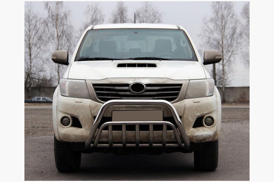 Toyota Hilux 2006-2015 Przedni Pałąk WT002 (Stal Nierdzewna) Image