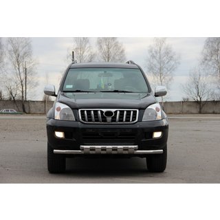 Przedni Pałąk ST015 (Stal Nierdzewna) Toyota Land Cruiser Prado 120 2002-2009 zdjęcia 3