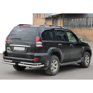 Tylne podwójne narożniki AK003-1 (2 szt., stal nierdzewna) Toyota Land Cruiser Prado 120 2002-2009 zdjęcia 4