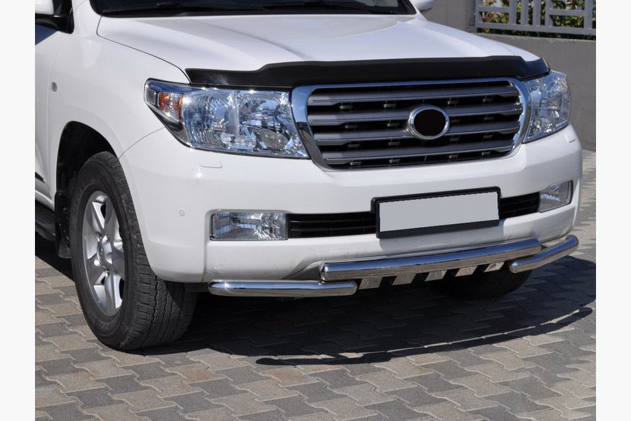 Toyota Land Cruiser 200 2007-2021 Przedni Pałąk ST015 (Stal Nierdzewna) Image