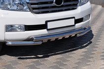 Toyota Land Cruiser 200 2007-2021 Przedni Pałąk ST015 (Stal Nierdzewna) zdjęcia 3
