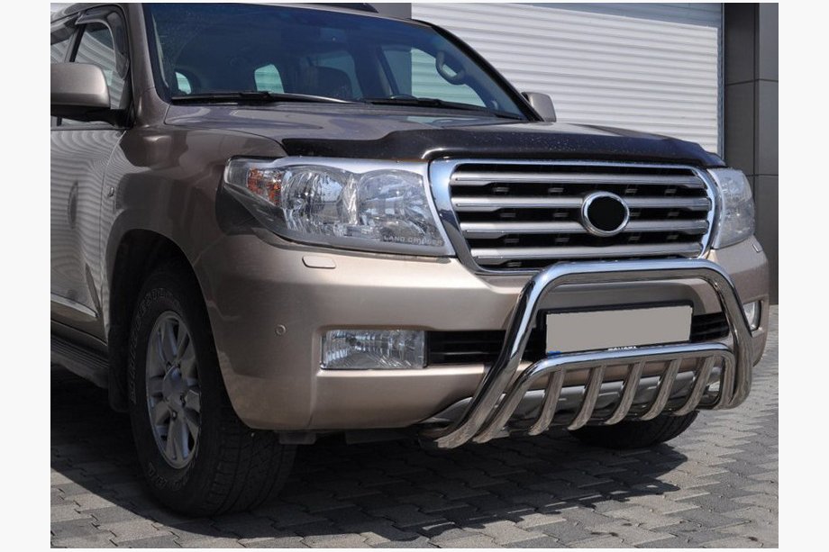 Toyota Land Cruiser 200 2007-2021 Przedni Pałąk WT002 (Stal Nierdzewna) Image