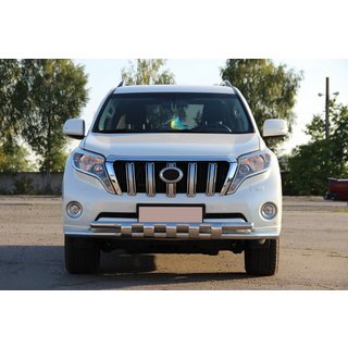 Osłona Przednia ST015 (Stal Nierdzewna) Toyota Land Cruiser Prado 150 2009-2023 zdjęcia 2