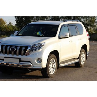 Osłona Przednia ST015 (Stal Nierdzewna) Toyota Land Cruiser Prado 150 2009-2023 zdjęcia 3