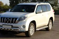 Toyota Land Cruiser Prado 150 2009-2023 Osłona Przednia ST015 (Stal Nierdzewna) zdjęcia 3