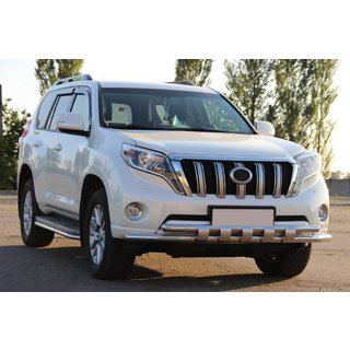 Osłona Przednia ST015 (Stal Nierdzewna) Toyota Land Cruiser Prado 150 2009-2023 zdjęcia 4