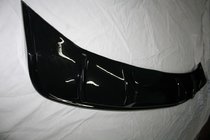 Volkswagen Golf 7/E-Golf 2012-2020 Nakładka na dyfuzor tylny (ABS, Czarna) zdjęcia 3