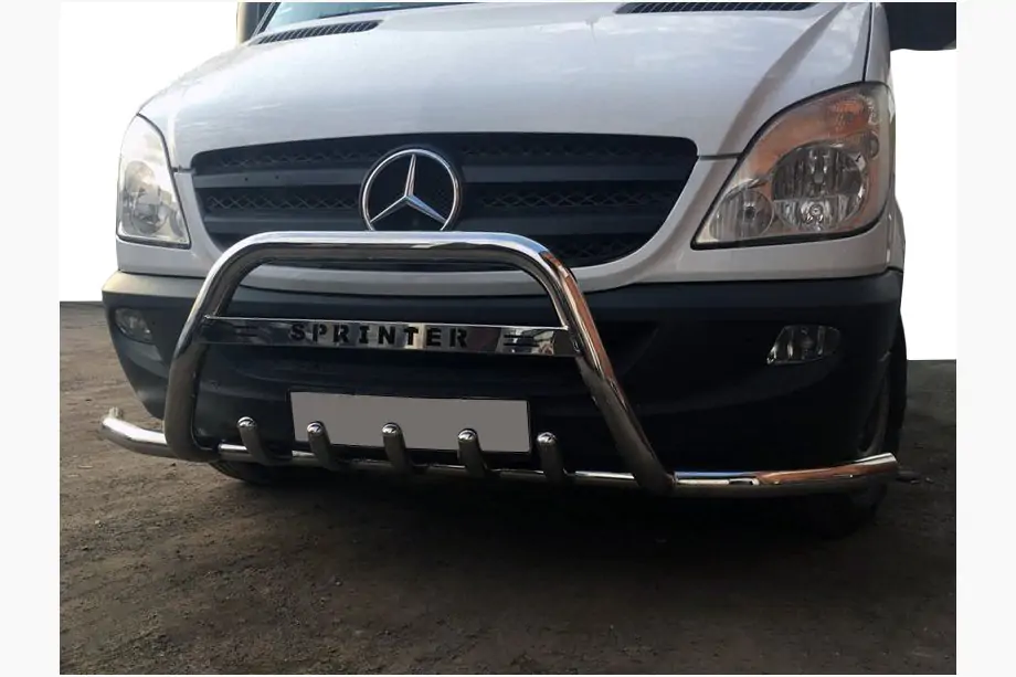 Mercedes Sprinter W906 2006–2018 Pałąk Przedni WT003-Plus (Stal Nierdzewna) Image