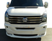 Volkswagen Crafter 2006-2016 Nakładka na przedni zderzak 2012↗ (Era prosty, do lakierowania) zdjęcia 2