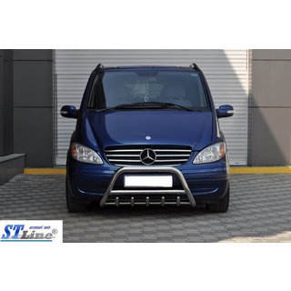 Pałąk Przedni WT003/004 (Stal Nierdzewna) Mercedes Viano 2004-2014 zdjęcia 4