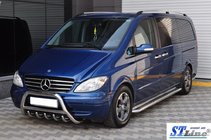 Mercedes Viano 2004-2014 Pałąk Przedni WT003/004 (Stal Nierdzewna) 60mm, z napisem zdjęcia 5