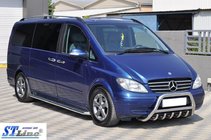 Mercedes Viano 2004-2014 Pałąk Przedni WT003/004 (Stal Nierdzewna) 60mm, z napisem zdjęcia 8