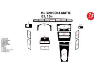Mercedes ML W164 2005-2011 Nakładki na Deskę Rozdzielczą zdjęcia 1