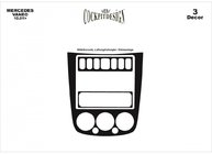 Mercedes Vaneo W414 2001-2005 Nakładki na Deskę Rozdzielczą zdjęcia 3