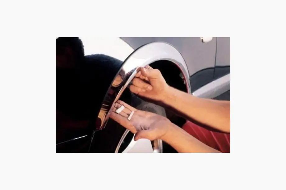 Mercedes C-class W203 2000-2007 Nakładki na nadkola (4 szt, stal nierdzewna) Zdjęcia 8