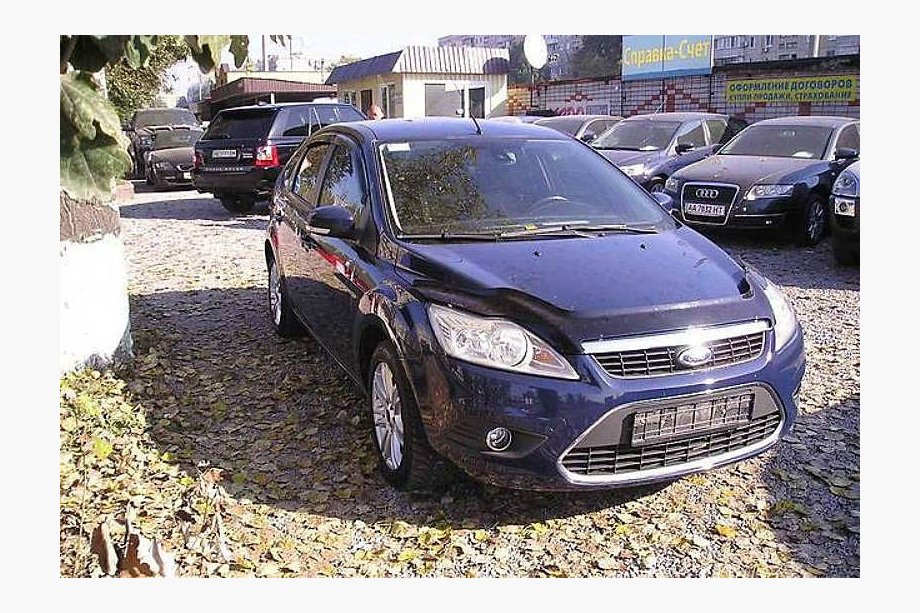Ford Focus II 2008-2011 Deflektor maski (VIP) Image