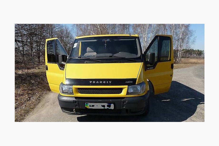 Ford Transit 2000–2014 Deflektor maski 2000-2006 VIP Image