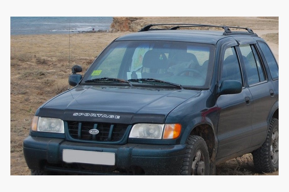 Kia Sportage 1994-2004 Deflektor maski (VIP) Image
