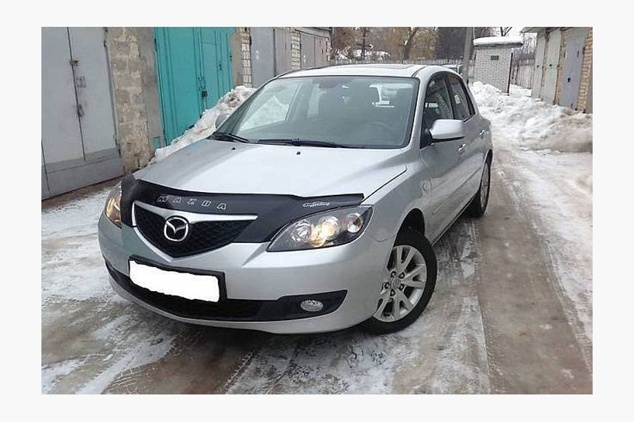 Mazda 3 2003-2009 Deflektor maski HB (VIP) Image