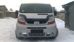 Renault Trafic 2001–2015 Deflektor maski Dlugi (VIP) zdjęcia 1