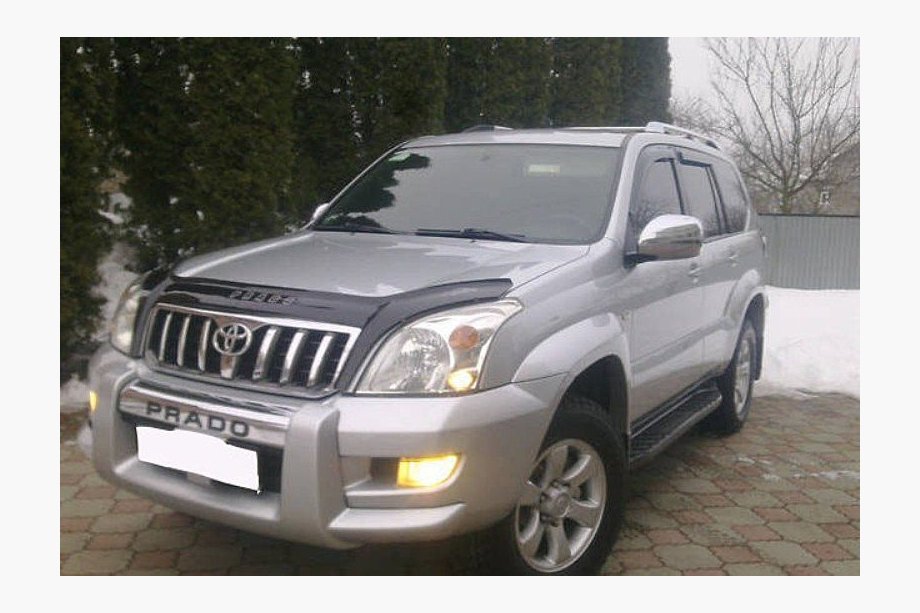 Toyota Land Cruiser Prado 120 2002-2009 Deflektor maski (VIP) Image